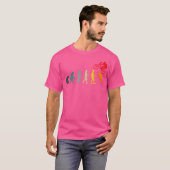 Fietsers Evolution Funny Bike MTB BMX T-shirt (Voorkant volledig)