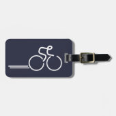 Fietsers Fietsen grafisch adres bagagelabel (Voorkant horizontaal)