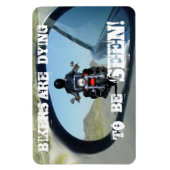 FIETSERS GAAN DOOD OM GEZIEN TE WORDEN! MAGNEET (Verticaal)