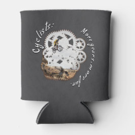 Fietsers Meer versnellingen, meer plezier. wielers Blikjeskoeler