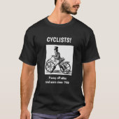 Fietsers T-shirt (Voorkant)