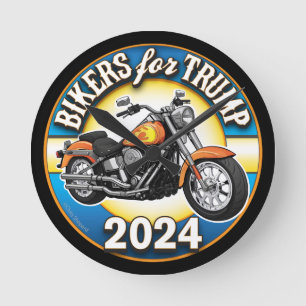 Fietsers voor Trump 2024 - Patriottisch Fietsen Ronde Klok