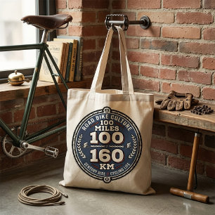 Fietseuwse Ride 100 Mijl 160 KM Tote Bag