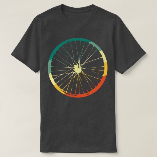 Fietsfiets Fietsen Retro  cadeau T-shirt (Design voorkant)