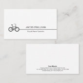 Fietsfiets reparatie fietser visitekaartje (Voorkant / Achterkant)