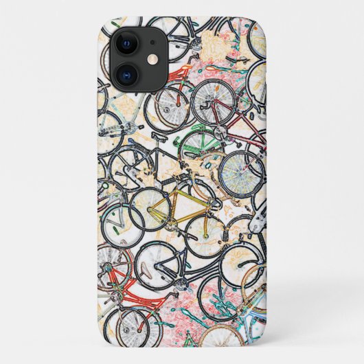 Fietsfiets stijlvol fietsen Case-Mate iPhone case (Achterkant)