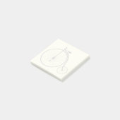  fietsgebruik post-it® notes (Schuin)