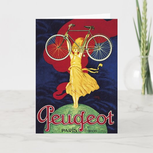  fietsgeschenken - Cycles Peugeot Kaart (Voorkant)