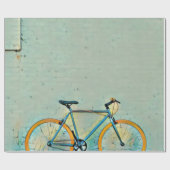 Fietsgeschenken voor haar cadeaupapier (Vlak)