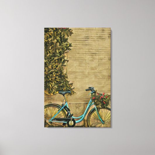 Fietsgeschenken voor haar canvas afdruk (Voorkant)