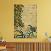 Fietsgeschenken voor haar canvas afdruk (Insitu (Woonkamer))