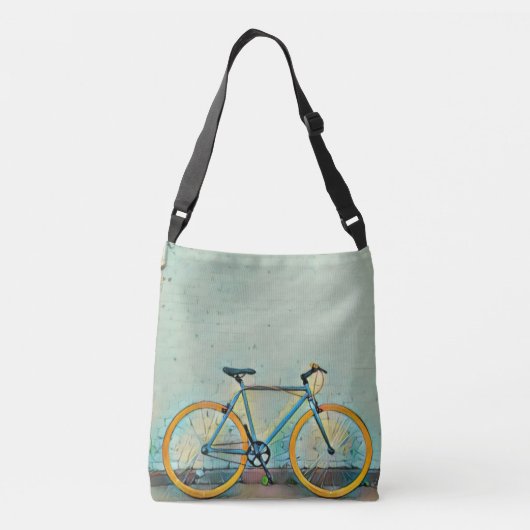 Fietsgeschenken voor haar crossbody tas (Achterkant)