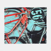Fietsgeschenken voor haar fleece deken (Voorkant (Horizontaal))