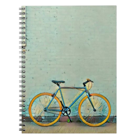 Fietsgeschenken voor haar notitieboek (Voorkant)