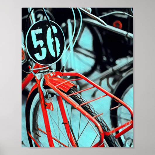 Fietsgeschenken voor haar poster (Voorkant)