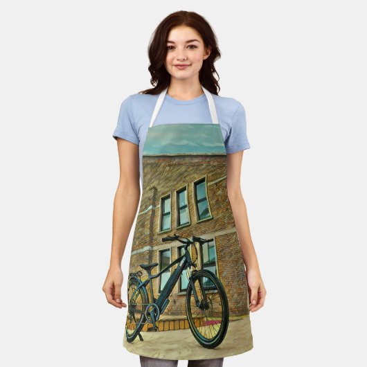 Fietsgeschenken voor haar schort (Gedragen)