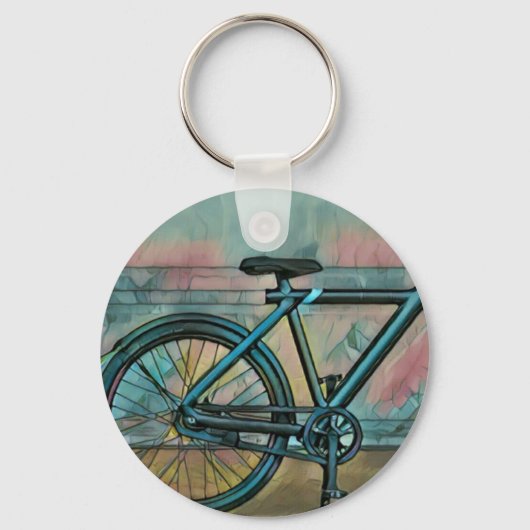Fietsgeschenken voor vader sleutelhanger (Voorkant)