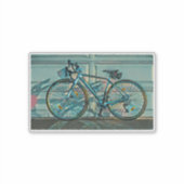 Fietsgeschenken voor vader sticker (Voorkant)