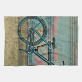 Fietsgeschenken voor vader theedoek (Horizontaal)
