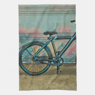 Fietsgeschenken voor vader theedoek