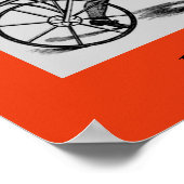 fietsgeschiedenis begin 1800: Dandy-Horse Poster (Hoek)