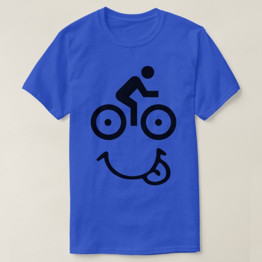 Fietsgezicht T-shirt (Design voorkant)