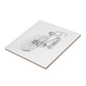 Fietsgrafiek Tegeltje (Zijkant)
