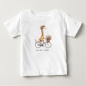 Fietshirt met giraffe (Voorkant)