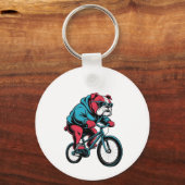 Fietshond Bulldog Sleutelhanger (Voorkant)