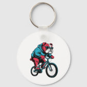Fietshond Bulldog Sleutelhanger (Achterkant)