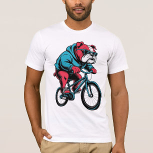 Fietshond Bulldog T-shirt