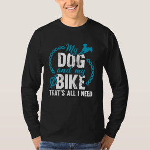 Fietshond Met Fiets Mtb Wielrenner 2 T-shirt