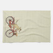 Fietshond met Squirrel Friend - Fun Animal Art Theedoek (Horizontaal)