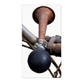 fietshoorn etiket (Voorkant)