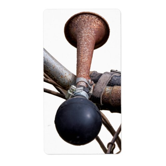  fietshoorn etiket (Voorkant)