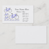 fietskaart visitekaartje (Voorkant / Achterkant)