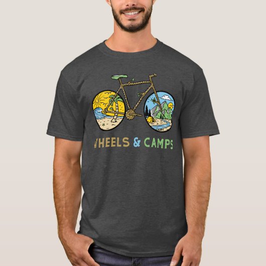Fietskampioen grap t-shirt (Voorkant)