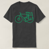 Fietskat T-shirt (Design voorkant)