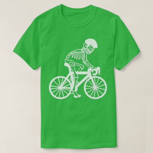 Fietskelet T-shirt (Design voorkant)