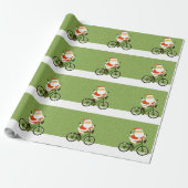 Fietskerstcadeau voor wielrenners cadeaupapier (Uitgerold)