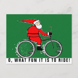 fietskerstkaarten feestdagenkaart