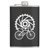 Fietsketenring Heupfles (Voorkant)