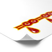 Fietsketting glijmiddel Cyclus Mechanic Poster (Hoek)