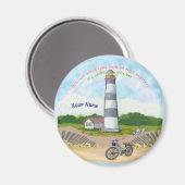 Fietskeuze Vuurtoren rond Magneet (Voorkant / Achterkant)