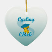 Fietskick #3 keramisch ornament (Voorkant)