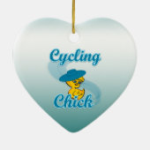 Fietskick #3 keramisch ornament (Achterkant)
