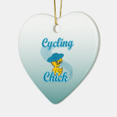 Fietskick #3 keramisch ornament (Links)