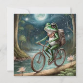 Fietskikker Feestdagenkaart (Voorkant)