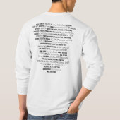 fietskleding t-shirt (Achterkant)