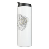 Fietskolf voor thermische energie thermosbeker (Geroteerd rechts)